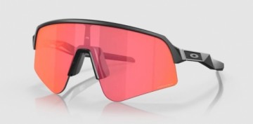 Sporta saulesbrilles Oakley Sutro Lite Sweep matētas melnas ar Prizm Trail Torch lēcām (gab.)