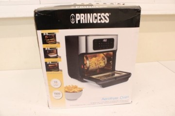 Princess   SALE OUT.  01.182065.01.001 Aerofryer Oven, Black/Stainless Steel |  Aerofryer Oven | 182065 | Power 1500 W | Capacity 10 L | Black/Stainless Steel | DAMAGED PACKAGING |  | Aerofryer Oven | 182065 | Power 1500 W | Capacity 10 L | Black/Stainles