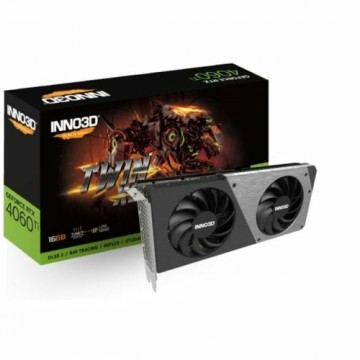 Графическая карта INNO3D N406T2-16D6-178055N RTX 4060 16 GB GDDR6 Geforce RTX 4060 Ti