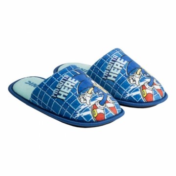 House Slippers Sonic Blue