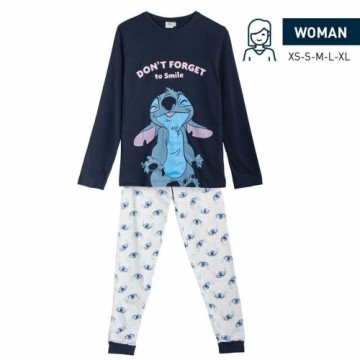 Pyjama Stitch Blue (Adults)