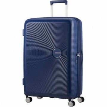 Liels koferis American Tourister SoundBox Spinner Zils 110 L 77 x 51,5 x 32,5 cm