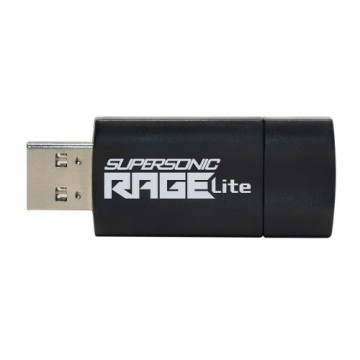 USB Zibatmiņa Patriot Memory Supersonic Rage Lite Melns Melns/Zils 64 GB