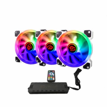 Kārbas ventilators Talius IRIS SPECTRUM ARGB/CRONOS Ø 12 cm (3 gb.)