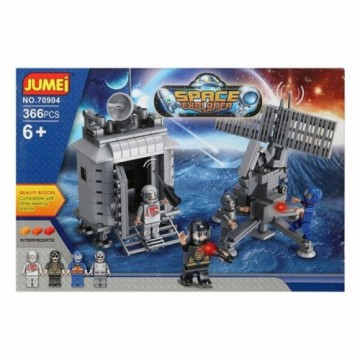 Bigbuy Fun Конструкторский набор + фигурки Space Explorer 119788 (366 pcs) Разноцветный