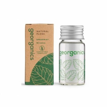 Dental Floss Georganics Natural Floss Peppermint 50 m