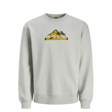 Толстовка без капюшона мужская Jack & Jones SWEAT CREW NECK 12262094 Серый