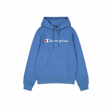 Толстовка с капюшоном мужская Champion HOODED SWEATSHIRT 220253 CBU Синий