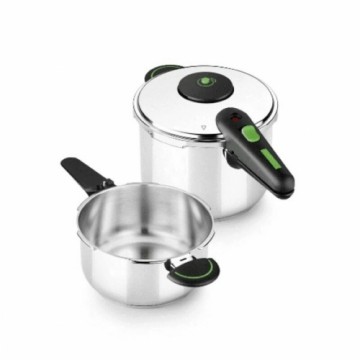 Pressure cooker Monix M911005 4 L + 6 L 2 Pieces Stainless steel 6 L