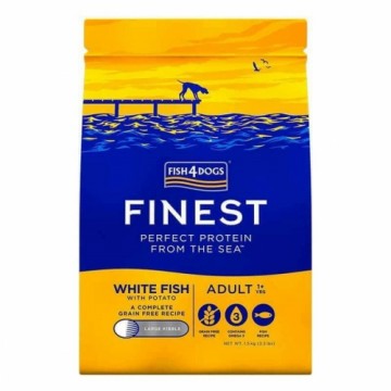 Lopbarība FISH4DOGS Finest White Fish Adult