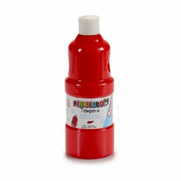 Pincello Tempera Sarkans 400 ml (6 gb.)