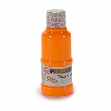 Pincello Tempera Neon Oranžs 120 ml (12 gb.)