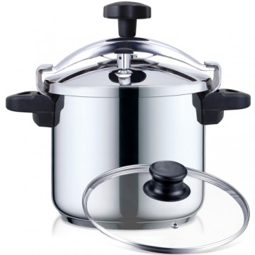 Haeger PC-10S.021A Pressure Cooker Plus Spiediena katls 2in1 10L