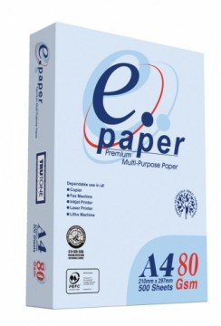 No Name E-PAPER photocopy paper, multipurpose, A4, Class C, 145CIE, 500 s.