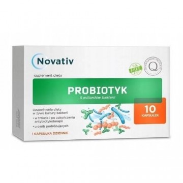 Novativ Probiotyk 5 mld bakterii 10 kapsułek