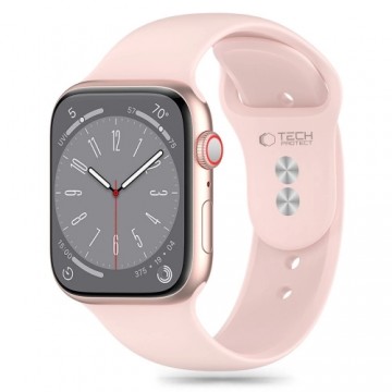 Tech-Protect Silicone Strap for Apple Watch 4 | 5 | 6 | 7 | 8 | 9 | SE | Ultra 1 | 2 (42 | 44 | 45 | 49 mm) - Pink