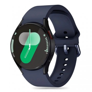 Tech-Protect Silicone Strap for Samsung Galaxy Watch 4 | 5 | 5 Pro | 6 | 7 | FE - Navy Blue