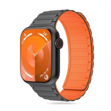 Tech-Protect IconBand Magnetic Strap for Apple Watch 4 | 5 | 6 | 7 | 8 | 9 | SE | Ultra 1 | 2 (42|44|45|49 mm) - Titanium Orange