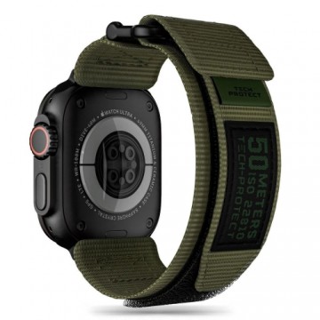 Tech-Protect Scout Pro strap for Apple Watch 4 | 5 | 6 | 7 | 8 | 9 | SE | Ultra 1 | 2 (42|44|45|49 mm) - green