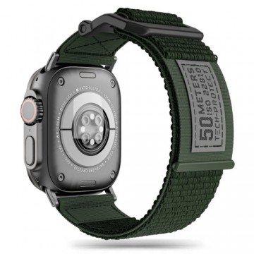 Tech-Protect Scout strap for Apple Watch 4 | 5 | 6 | 7 | 8 | 9 | SE | Ultra 1 | 2 (42|44|45|49 mm) - dark green