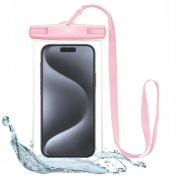 Tech-Protect Waterproof Case UWC7 waterproof cover for devices up to 6.9" - pink