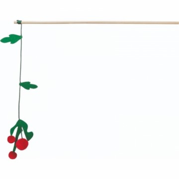 Christmas cat toy - Trixie Xmas playing rod mistletoe, wood, 48 cm