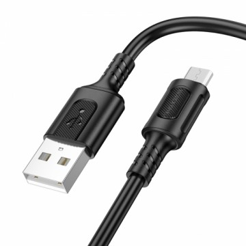 Borofone Cable BX111 Feliz - USB to Micro USB - 2,4A 1 metre black