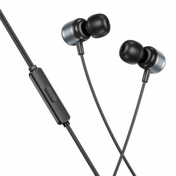 Borofone Earphones BM93 Platinum with microphone grey