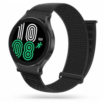 Tech-Protect Nylon Strap for Samsung Galaxy Watch 4|5|5 Pro|6|7|FE - Black