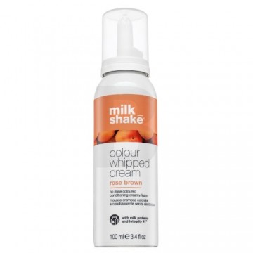 Milk_Shake Colour Whipped Cream tinted mousse for hair with pink shades Rose Brown 100 ml