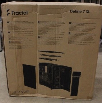 Fractal Design   SALE OUT. Fractal Define 7 XL Black TG Dark Tint |  | Define 7 XL TG Dark Tint | Side window | Black | E-ATX | DAMAGED PACKAGING, DENT ON SIDE | Power supply included No | ATX