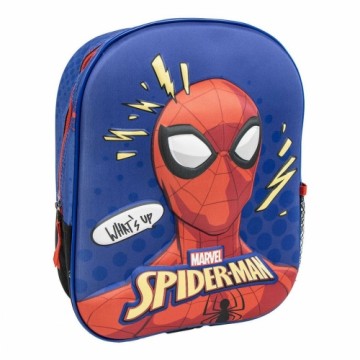 Skolas soma Spider-Man Zils 8 X 32 X 26 CM