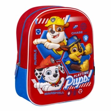 Детский рюкзак 3D The Paw Patrol Красный 25 x 31 x 10 cm