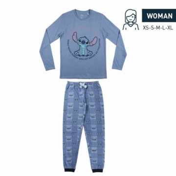 Pajama Stitch Dāma Zils