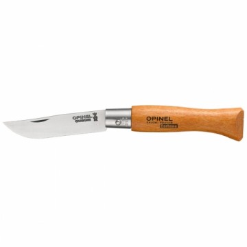 Pocketknife Opinel nº5 Carbon steel beech wood 6 cm