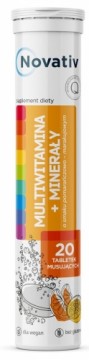 Medicinae Novativ Multiwitamina + Minerały 20tabl.