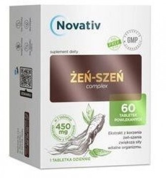 Medicinae Novativ Żeń-szeń Complex 60tabl.