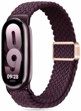 Tech-Protect watch strap NylonMag Xiaomi Smart Band 8/9, dark cherry