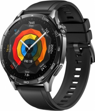 Huawei Watch GT 5 46mm, stainless steel/black