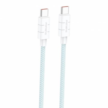 Foneng XS02 60W USB-C to USB-C cable, 1.2m (blue)