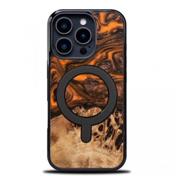 Bewood Unique case for iPhone 16 Pro 6,3" Orange with MagSafe