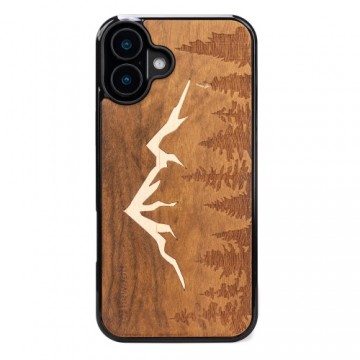 Bewood case for iPhone 16 Plus 6,7" Mountains Imbuia