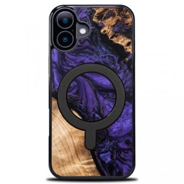 Bewood Unique case for iPhone 16 6,1" Violet with MagSafe