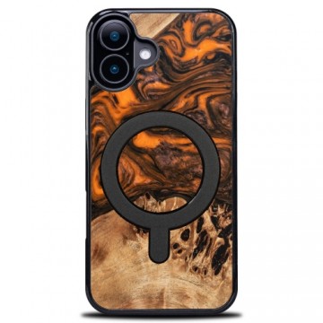 Bewood Unique case for iPhone 16 6,1" Orange with MagSafe