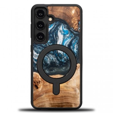 Bewood Unique case for Samsung Galaxy S24 Planets Pluto with MagSafe