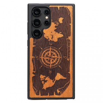 Bewood case for Samsung Galaxy S24 Ultra Compass Merbau