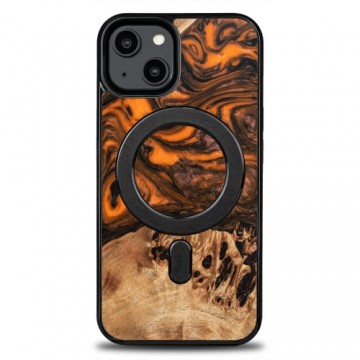 Bewood Unique case for iPhone 15 6,1" Orange with MagSafe