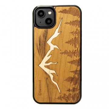 Bewood case for iPhone 15 Plus 6,7" Mountains Imbuia