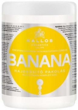 Kallos Banana strengthening hair mask with multivitamin complex 1000 ml