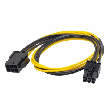 Adapter with cable Akyga AK-CA-46 extension PCI-E 6 pin (f) | PCI-E 6 pin (m) 40cm